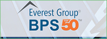 transcosmos荣列Everest Group BPS Top 50™排行榜亚太区服务商前三